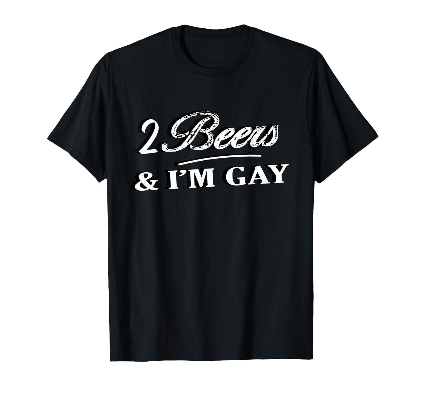 180g cotton round neck single side printed t-shirt, glass of beer, I am gay funny beer drinking quote LGBTQ t-shirt, casual t-shirt for men and women, perfect t-shirt for holiday gift, Christmas gift, 2025 gift, New Year gift