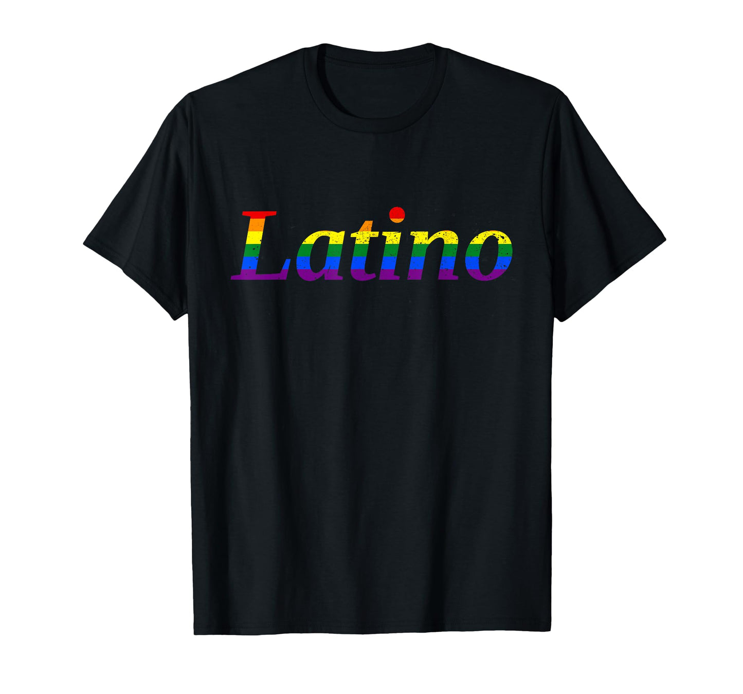 180g pure cotton round neck single side printed T-shirt, Latino gay LBGTQ rainbow pride ripped T-shirt, casual T-shirt for men and women, perfect T-shirt for holiday gift, Christmas gift, 2025 gift, New Year gift