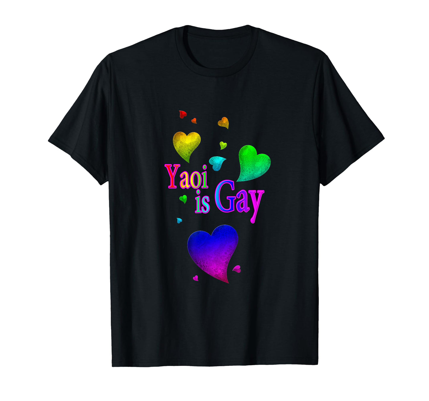 180g pure cotton round neck single-sided printed T-shirt, Yaoi is Gay very suitable for anime pride fans T-shirt, casual T-shirts for men and women, perfect T-shirt for holiday gifts, Christmas gifts, 2025 gifts, New Year gifts