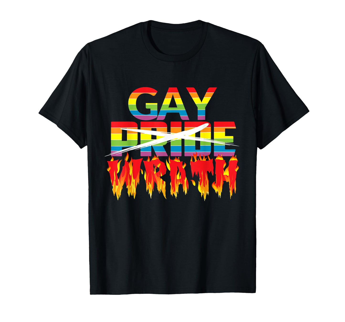 180g pure cotton round neck single side printed T-shirt, Gay Rage Not Gay Pride - July Celebration T-shirt, Casual T-shirt for men and women, Perfect T-shirt for holiday gifts, Christmas gifts, 2025 gifts, New Year gifts