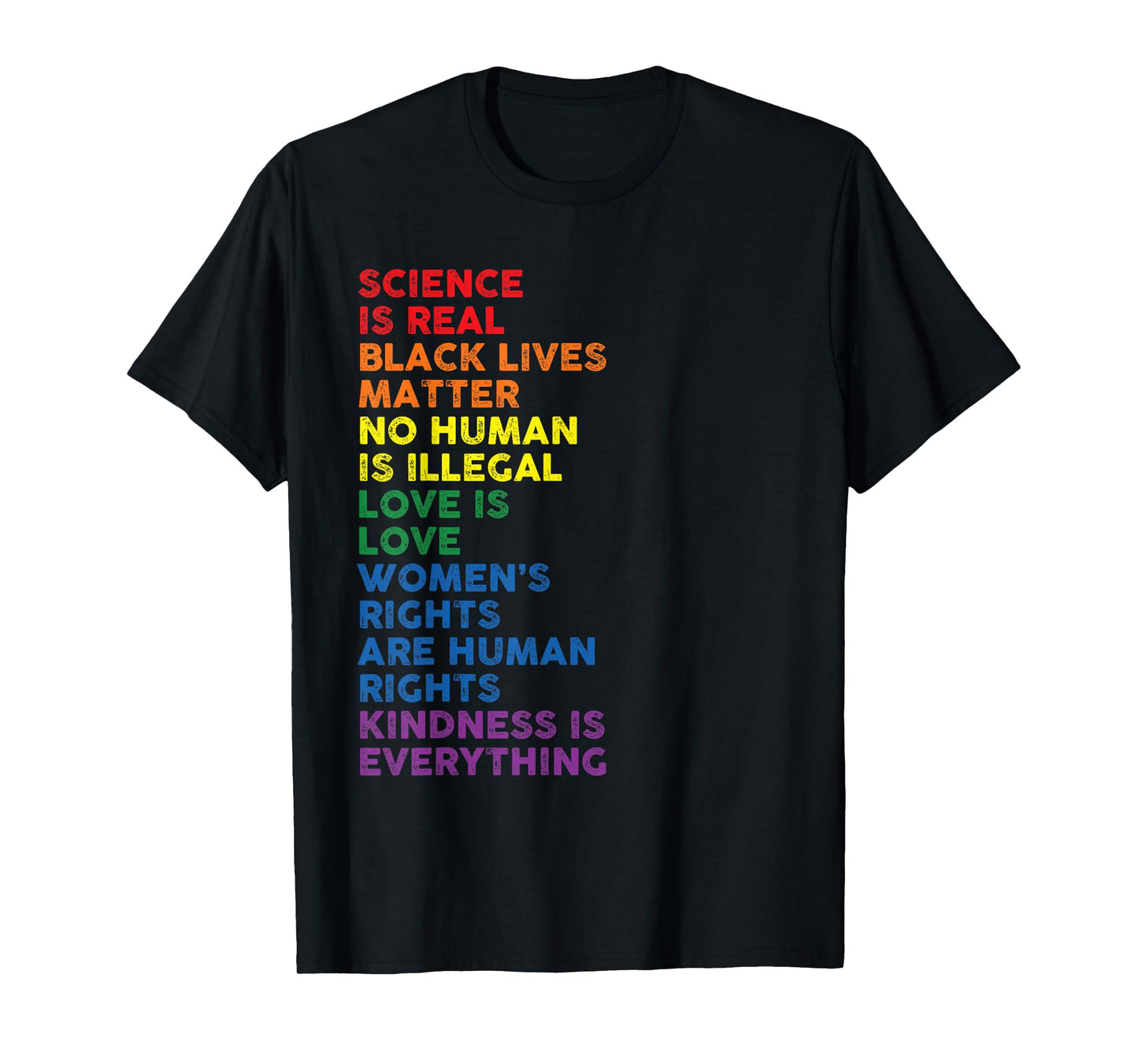 180g pure cotton round neck single side printed T-shirt, gay pride science is real black lives matter women's rights T-shirt, casual T-shirts for men and women, perfect T-shirt for holiday gifts, Christmas gifts, 2025 gifts, New Year gifts