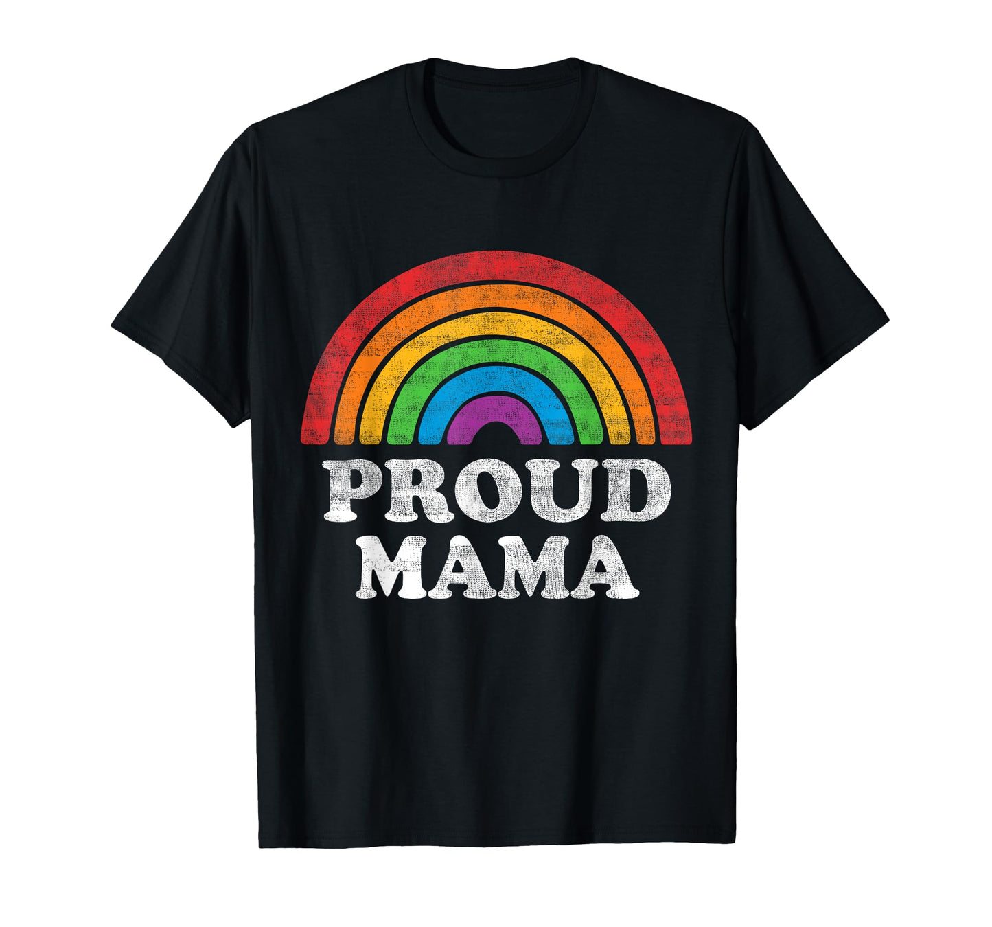 180g pure cotton round neck single-sided printed T-shirt, proud mom LGBTQ rainbow support LGBT gay pride month T-shirt, casual T-shirt suitable for men and women, perfect T-shirt for holiday gifts, Christmas gifts, 2025 gifts, New Year gifts