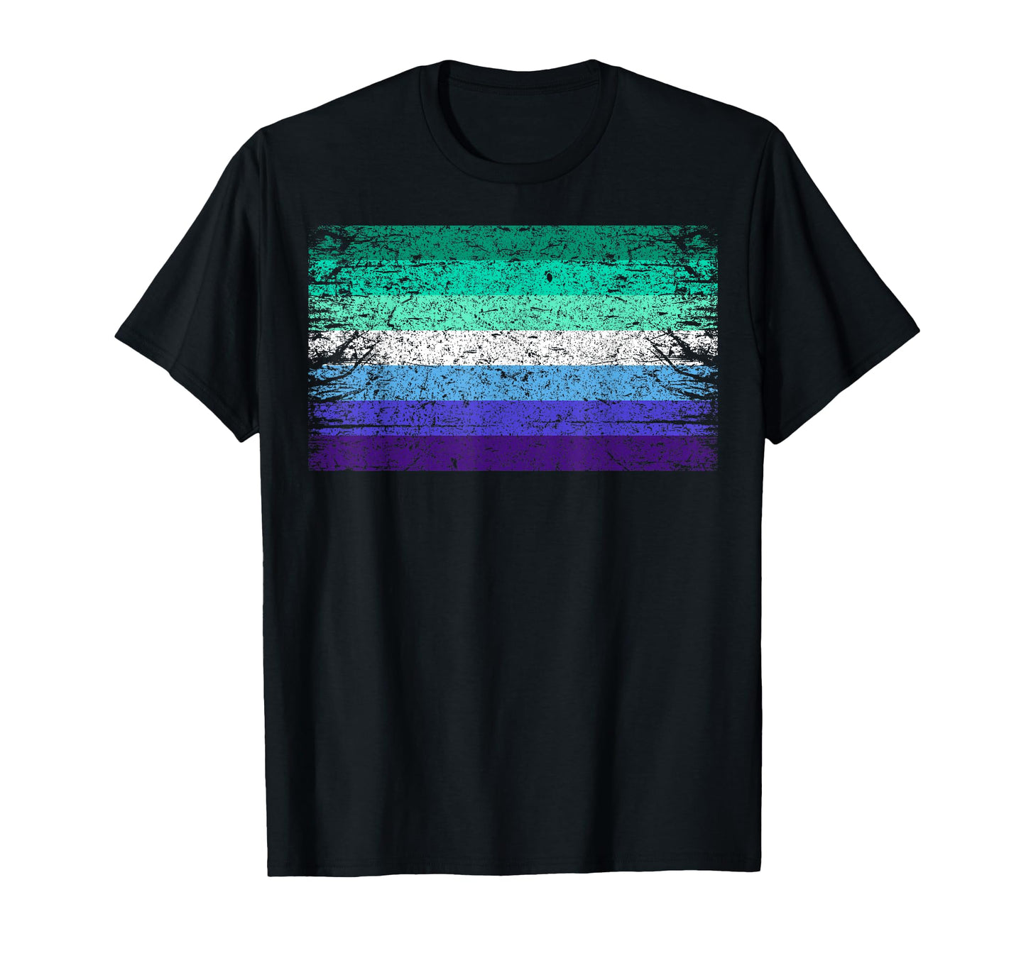 180g pure cotton round neck single side printed T-shirt, MLM LGBT gay pride flag vintage shirt - gay/MLM flag T-shirt, casual T-shirt for men and women, perfect T-shirt for holiday gifts, Christmas gifts, 2025 gifts, New Year gifts