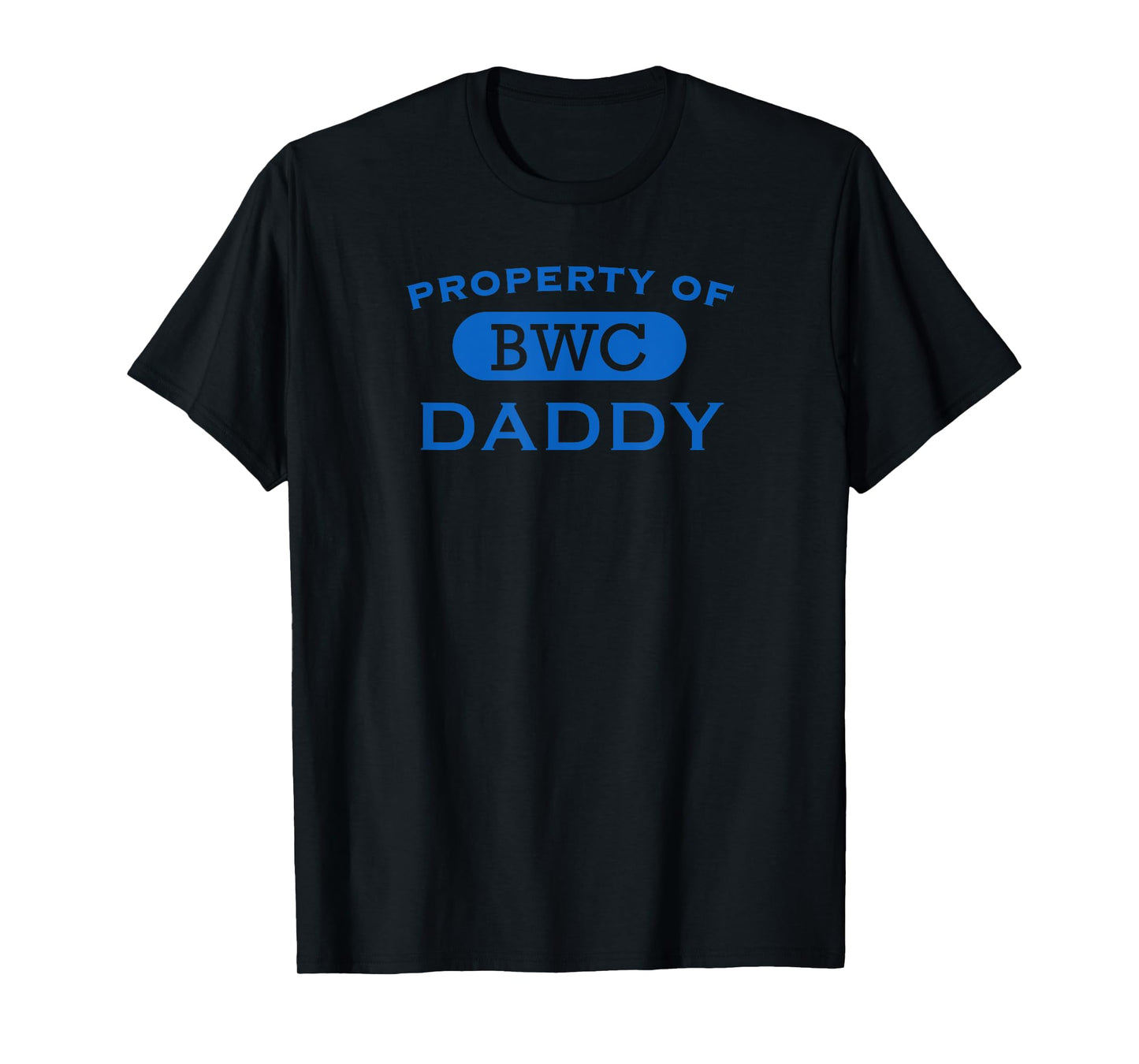 180g pure cotton round neck single side printed T-shirt, Property Of Daddy LGBTQ Daddys Boy Design Sports Department BWC T-shirt, casual T-shirts for men and women, perfect T-shirt for holiday gifts, Christmas gifts, 2025 gifts, New Year gifts