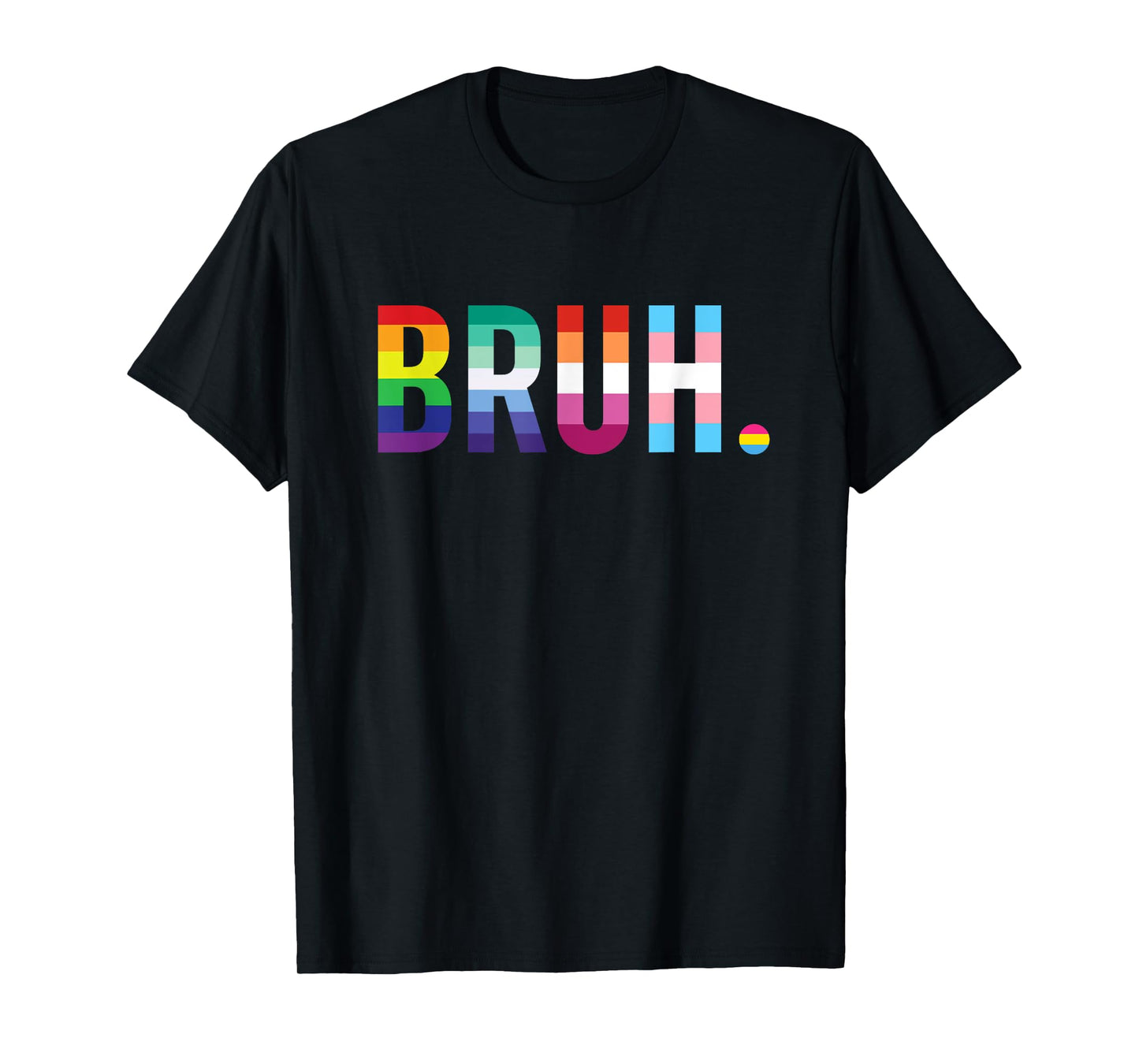 180g pure cotton round neck single side printed T-shirt, Bruh Meme funny sayings Bro greetings gay LGBT pride month T-shirt, casual T-shirts for men and women, perfect T-shirt for holiday gifts, Christmas gifts, 2025 gifts, New Year gifts