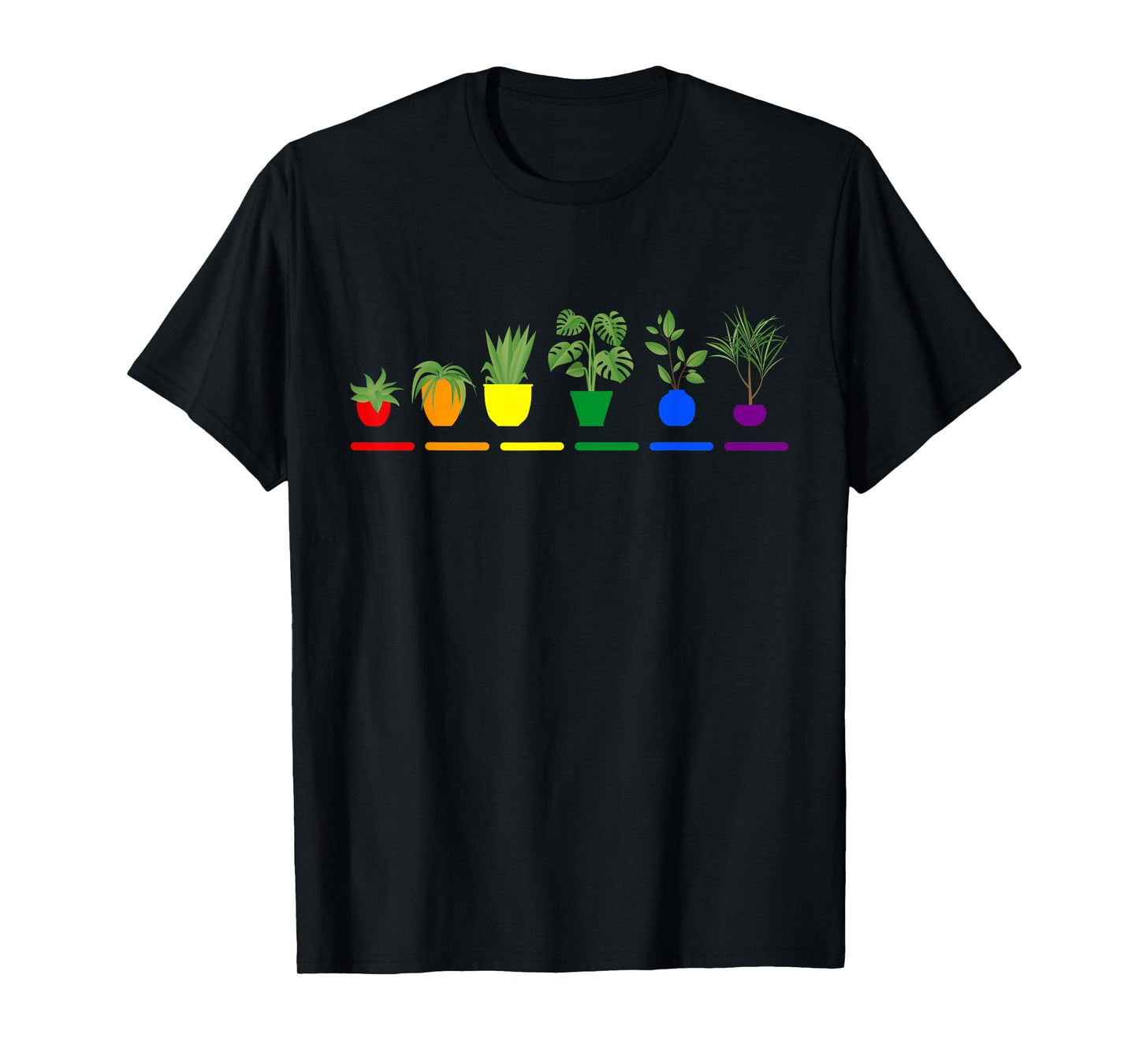 180g pure cotton round neck single-sided printed T-shirt, plant LGBTQ fun gardener gardening enthusiast gay pride T-shirt, casual T-shirt for men and women, perfect T-shirt for holiday gifts, Christmas gifts, 2025 gifts, New Year gifts
