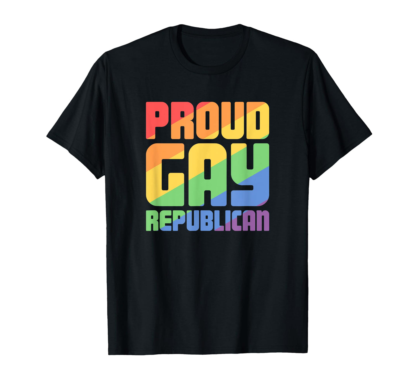 180g pure cotton round neck single side printed t-shirt, election gay republican t-shirt - pride, casual t-shirts for men and women, perfect t-shirt for holiday gifts, Christmas gifts, 2025 gifts, New Year gifts