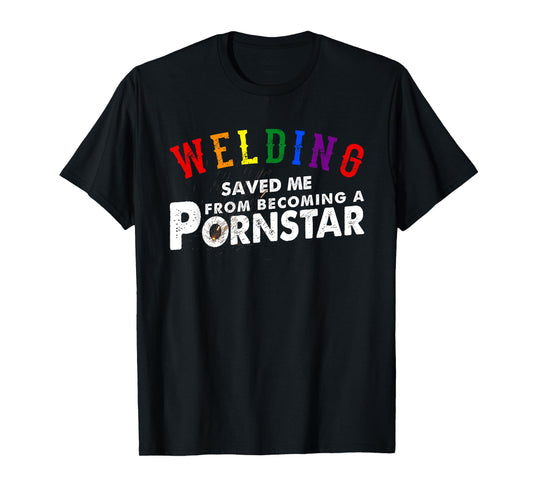 180g pure cotton round neck single side printed t-shirt, proud gay welder LGBT pride month t-shirt, casual t-shirt for men and women, perfect t-shirt for holiday gift, Christmas gift, 2025 gift, New Year gift