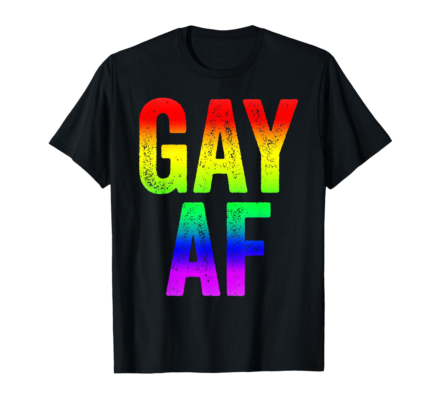 180g pure cotton round neck single side printed T-shirt, gay AF T-shirt LGBT pride gift, casual T-shirt for men and women, perfect T-shirt for holiday gift, Christmas gift, 2025 gift, New Year gift