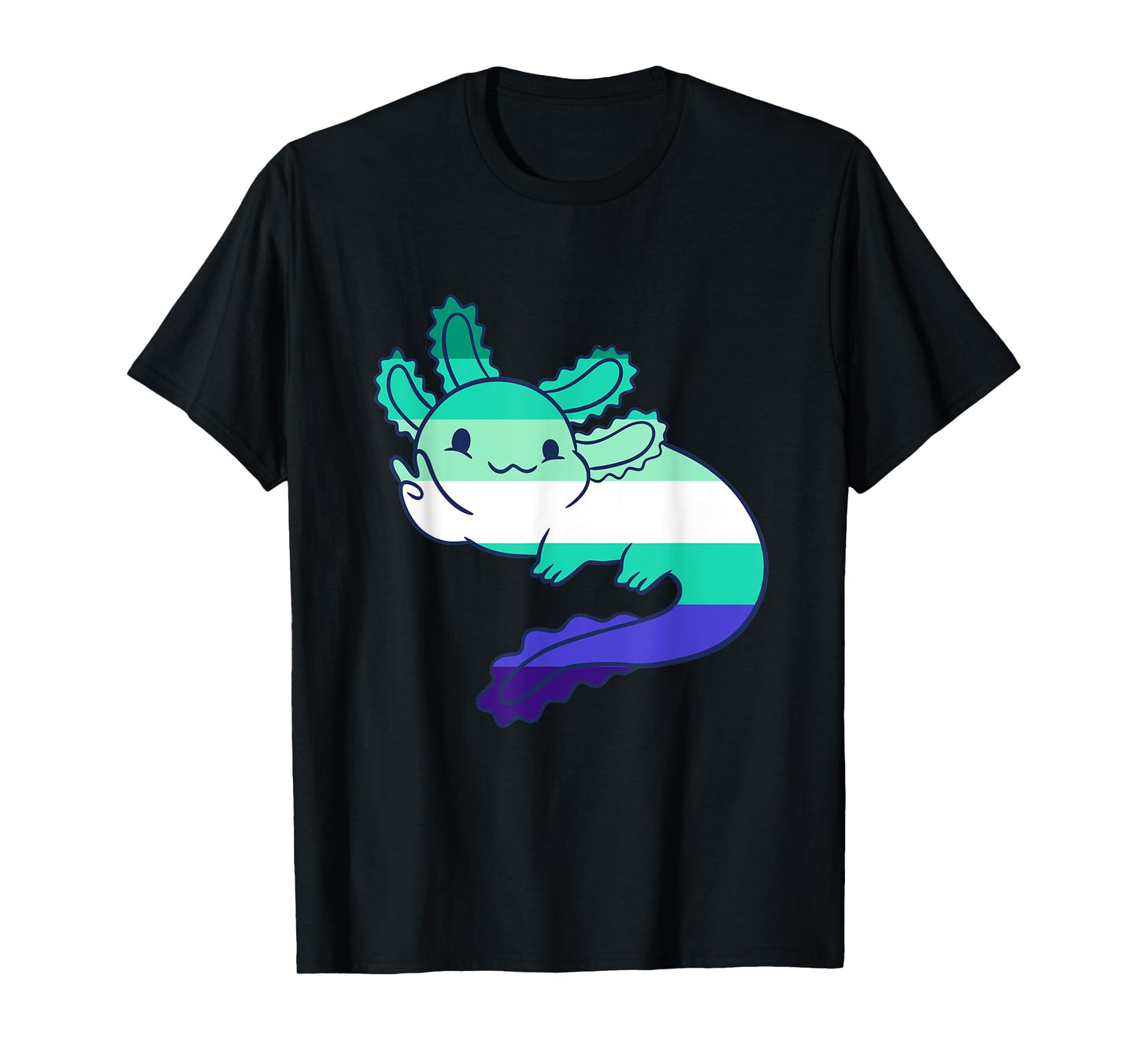 180g pure cotton round neck single side printed T-shirt, MLM flag MLM Pride Mexican axolotl gay flag LGBT MLM T-shirt, casual T-shirts for men and women, perfect T-shirt for holiday gifts, Christmas gifts, 2025 gifts, New Year gifts
