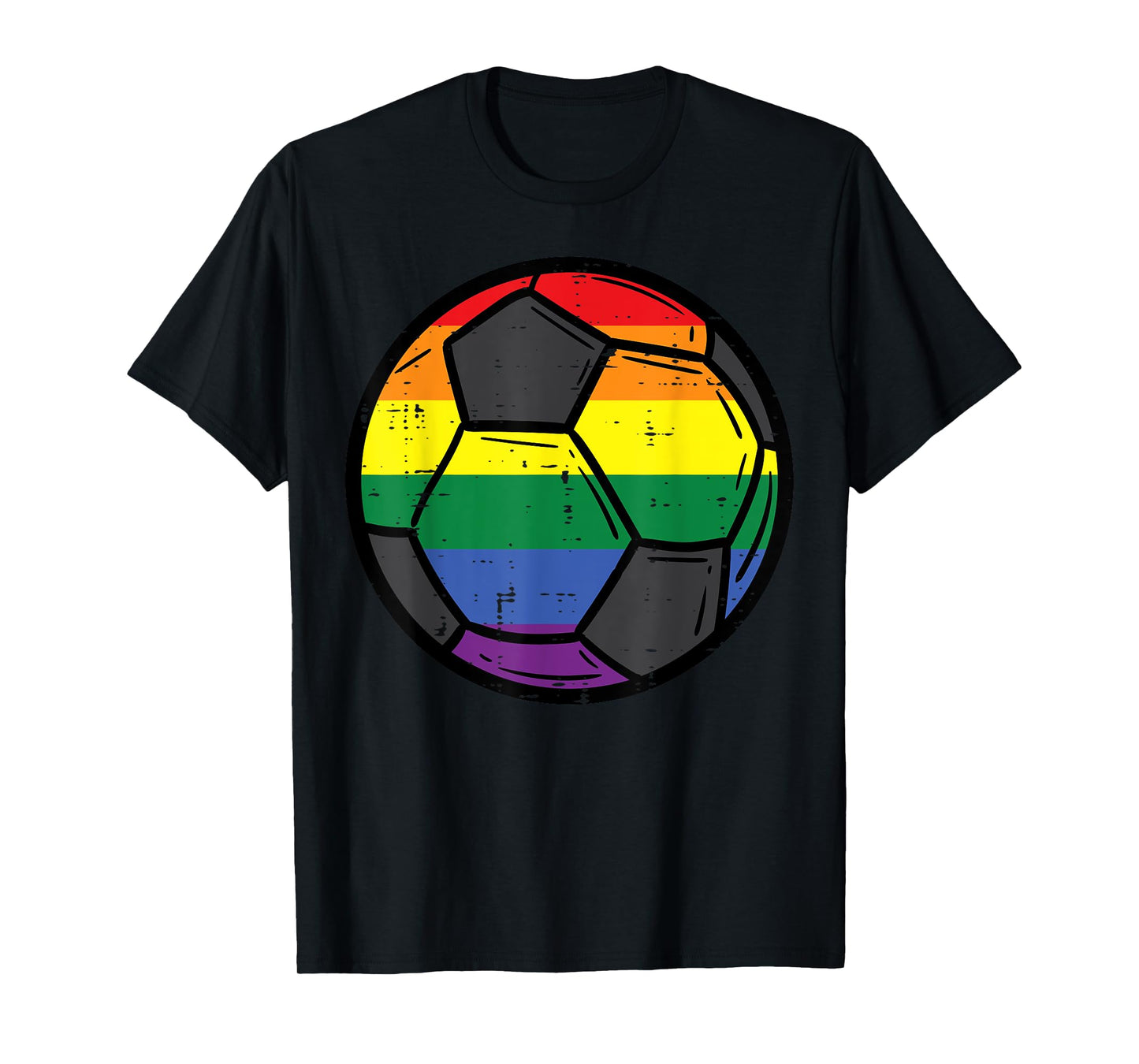 180g pure cotton round neck single side printed T-shirt, gay pride football rainbow flag LGBTQ football boy T-shirt, casual T-shirt for men and women, perfect T-shirt for holiday gift, Christmas gift, 2025 gift, New Year gift