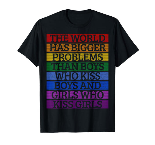 180g pure cotton round neck single-sided printed T-shirt, gay pride month LGBT gay rainbow motto gift T-shirt, casual T-shirt suitable for men and women, perfect T-shirt for holiday gifts, Christmas gifts, 2025 gifts, New Year gifts