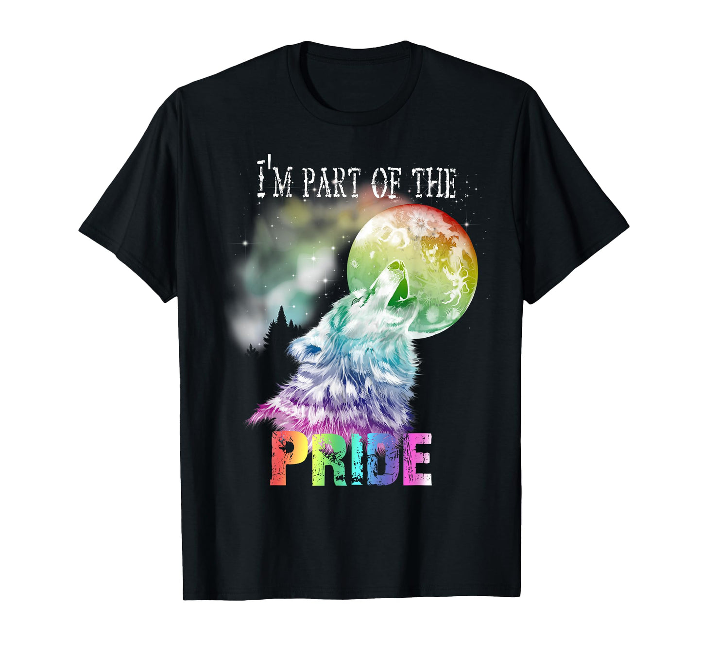 180g pure cotton round neck single-sided printed T-shirt, Pride Wolf T-shirt LGBT gay T-shirt, casual T-shirt for men and women, perfect T-shirt for holiday gifts, Christmas gifts, 2025 gifts, New Year gifts